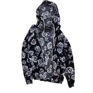 Denim & Floral Lightweight Jacket Floral Men’s Small